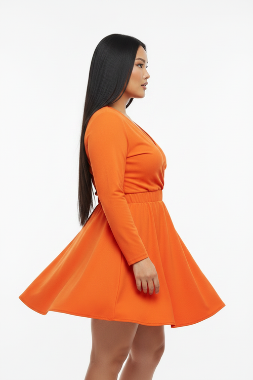 Sunset Wild Dress - side view