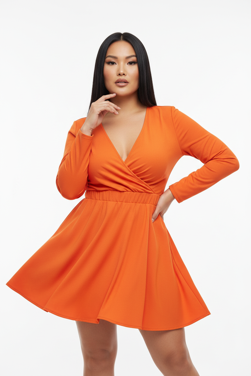 Sunset Wild Dress - front view