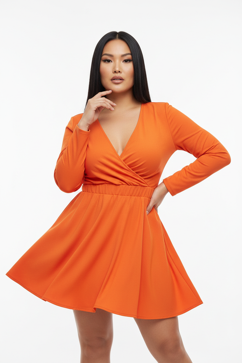 Sunset Wild Dress - front view